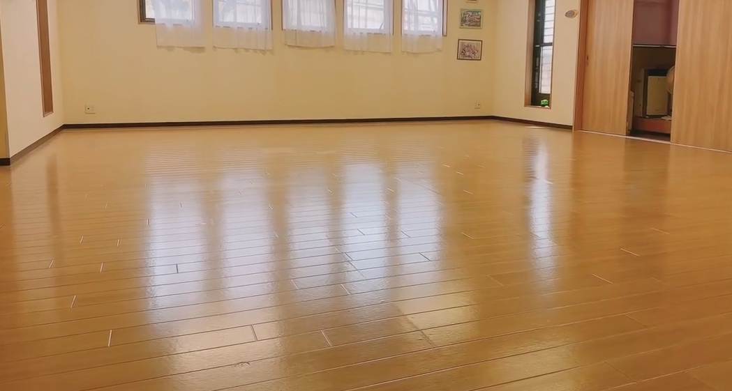 介護施設 床清掃&ワックス
